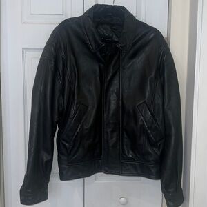 Andrew Marc AM2 Black Leather jacket